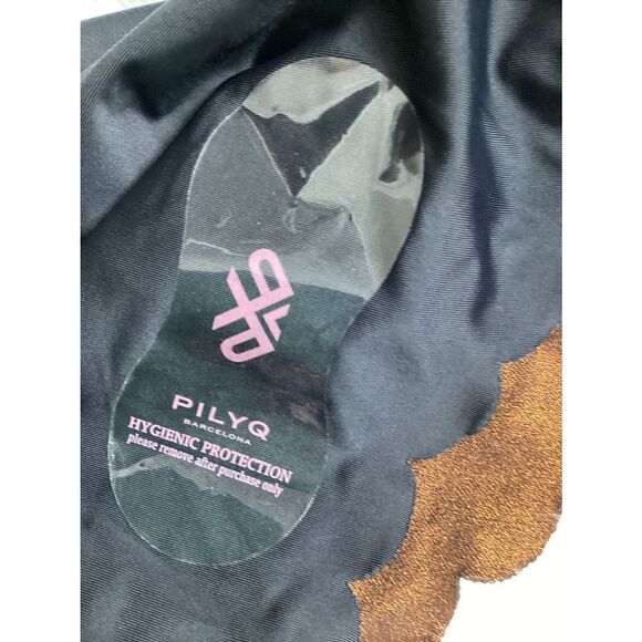 New. PilyQ Copper Reversible Wave bikini set. M-top/L-bottom. Runs small - Picture 9 of 10